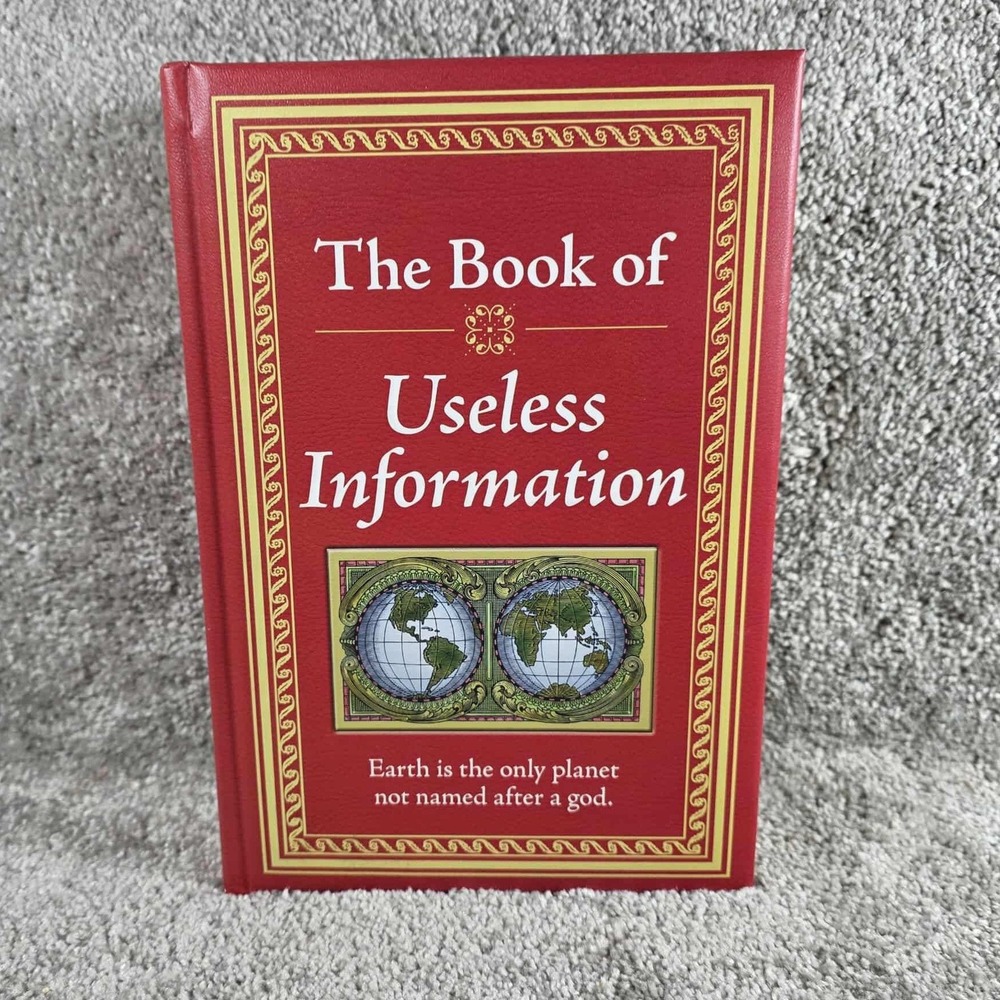 The Book of Useless Information Red Hardcover by Publications Inter.‎ 2011